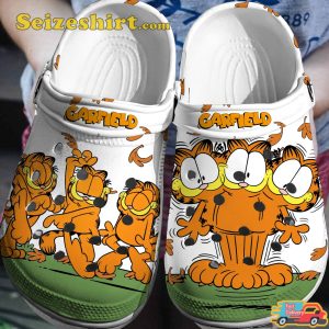 Garfield In Love Crocs Crocband Shoes