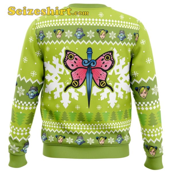 Girls Sweater Christmas Jolyne Kujo Jojo’s Bizarre Adventure Christmas