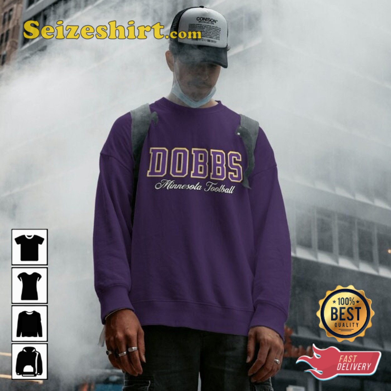 Joshua Dobbs NFL Minnesota Vikings Sweatshirt