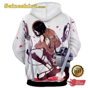 Lonely Mikasa Praying Fan Art Vibrant Hoodie, Sweater, 3D Shirts