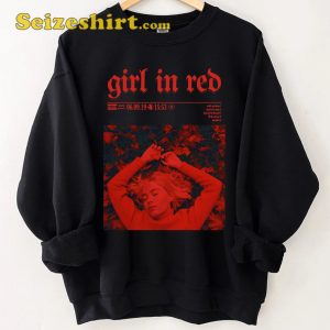 Marie Ulven Ringheim Girl In Red Album Cover Shirt