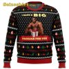 Mens Ugly Christmas sweaterBig Package Barry Wood Meme