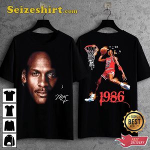 Michael Jordan t shirt for men NBA 1986