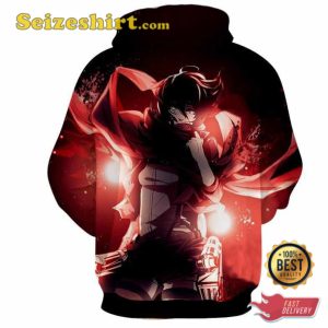 Mikasa Ackerman Strong Veteran Cool Hoodie, Sweater, 3D Shirts