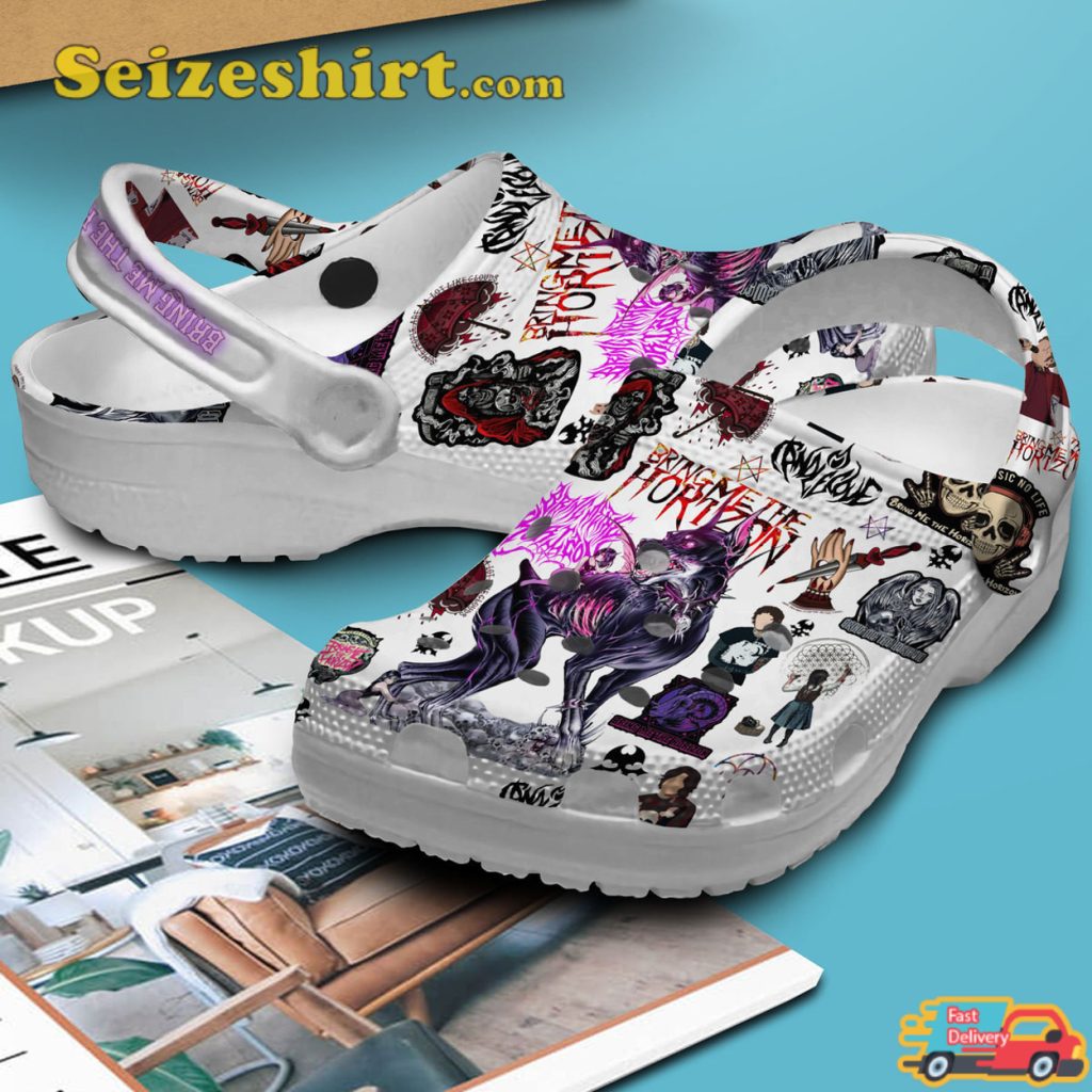 Music Bring Me The Horizon Rock Band Clogs For Men And Kids