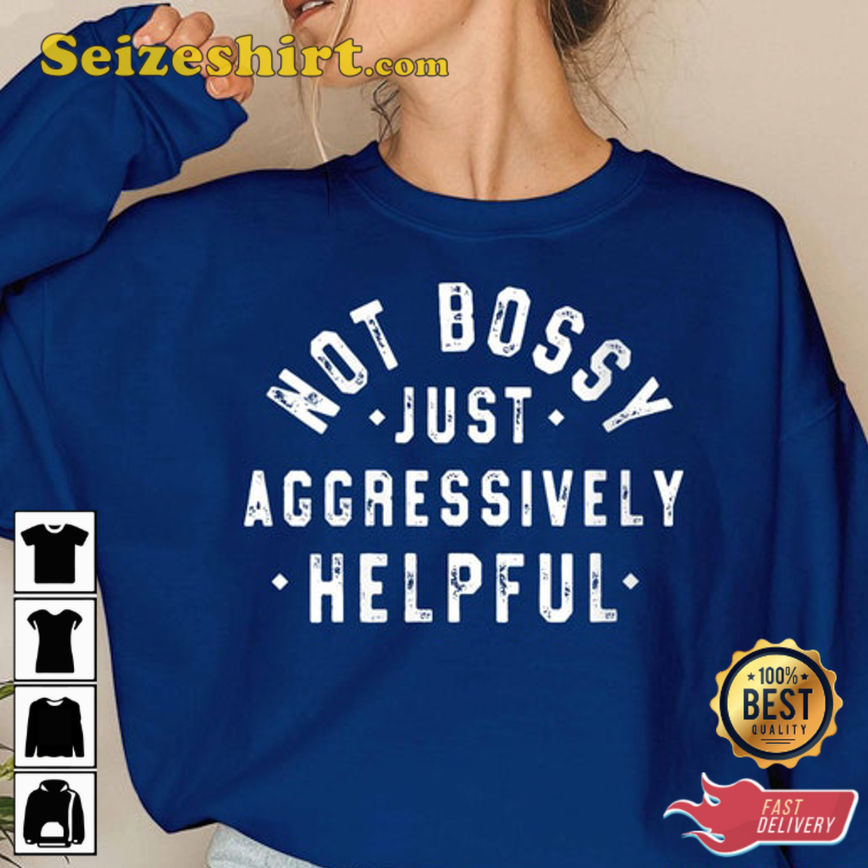 Not Bossy Just Aggressively Helpful Tshirt, Not Bossy Shirt for Boss, Funny Boss Gift for Women
