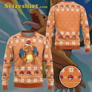 Orange Sweater Dragon Christmas Party