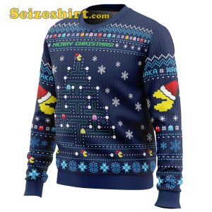 Pac Man Best Ugly Christmas Sweater