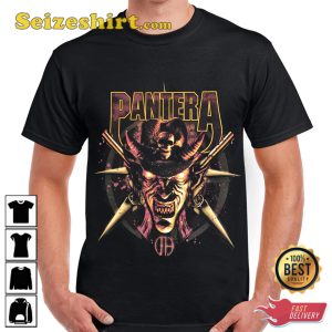 Pantera 90s Horned Cowboy T Shirt