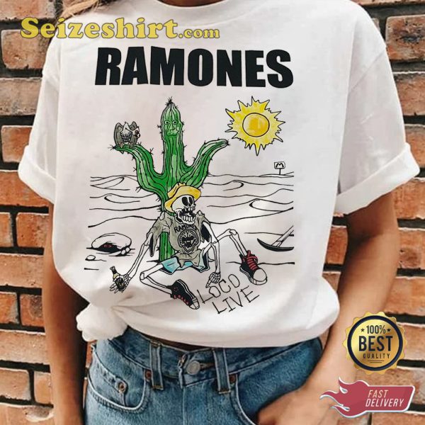 Ramones Loco Live 1991 Album Shirt Ramones Sweatshirt