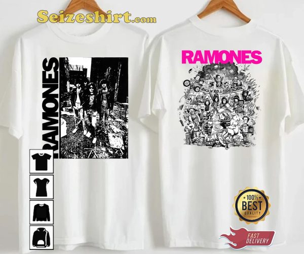 Ramones Rock Roll High School Tour 1979 Shirt, Sweats