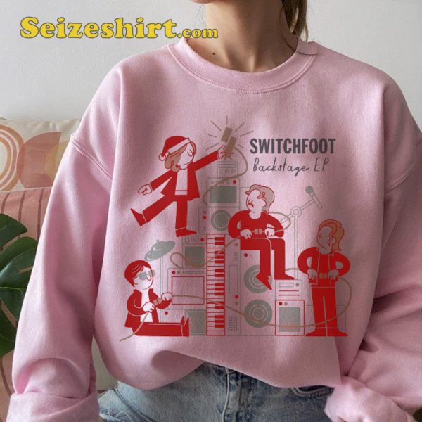 Switchfoot Backstage EP Xmas Tour 2023 T-shirt