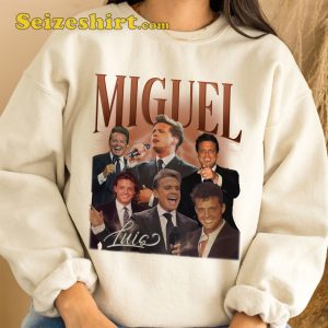 Vintage Luis Miguel Shirt Fan Gift