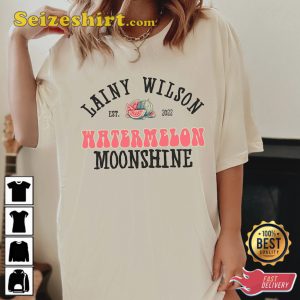 Watermelon Moonshine Lainey Wilson T-shirt, Oversized or Regular Fit