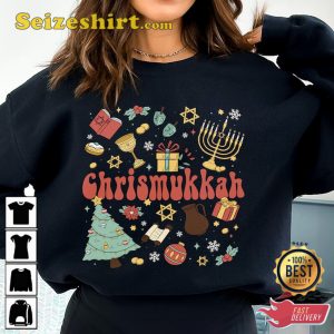 Chrismukkah Shirt, Hanukkah Christmas Jewish Shirt