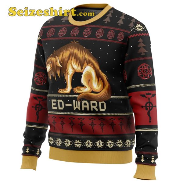 Fullmetal Alchemist Chimera Nina Tucker Ed Ward Ugly Sweater