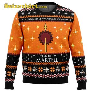 Game of Thrones House Martell Ugly Sweater