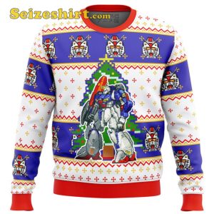 Gundam Xmas Ugly Christmas Sweater Ideas