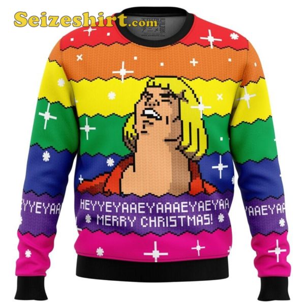 HEYYEYA HE MAN Ugly Christmas Sweater