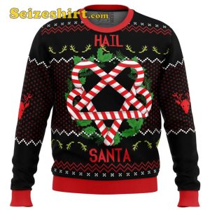 Hail Santa Ugly Christmas Sweater Ideas