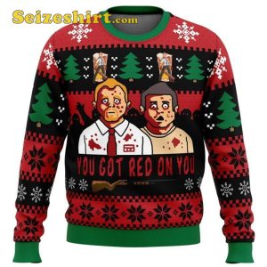 Horror Books Ugly Christmas Sweater Xmas Gift For Men Women Kid Music Lover Gift