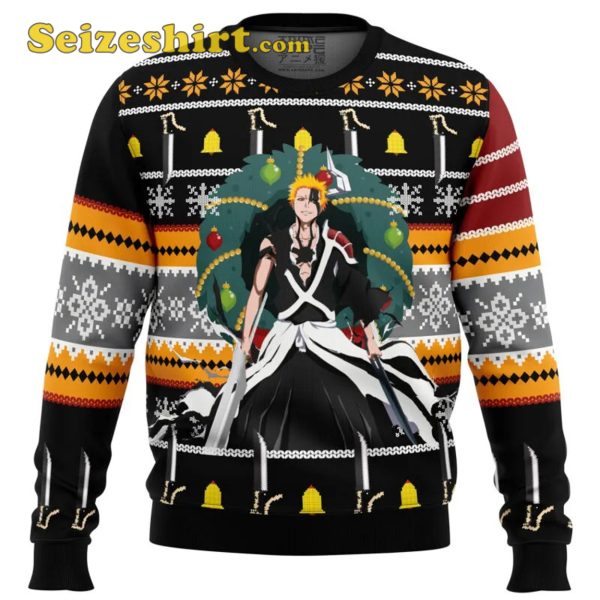 Ichigo True Bankai Bleach Ugly Sweater