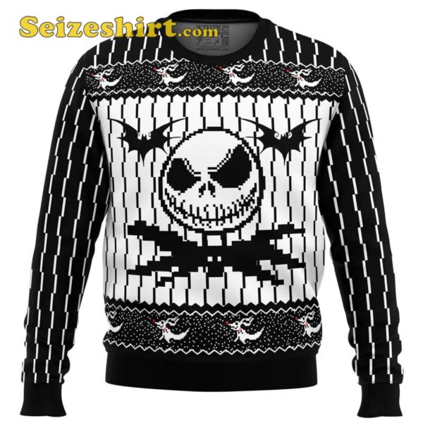 Jack Skellington The Nightmare Before Ugly Christmas Sweater