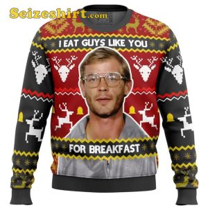 Jeffrey Dahmer Ugly V Neck Sweater