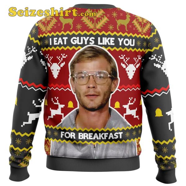 Jeffrey Dahmer Ugly V Neck Sweater
