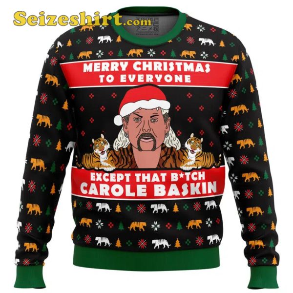 Joe Exotic Tiger King Ugly V Neck Sweater