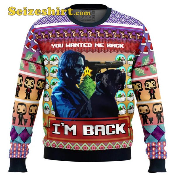 John Wick Ugly V Neck Sweater