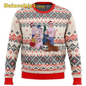 King of the Hill Boys Christmas Sweater