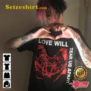 Lil Peep Shirt Love Will Tear Us Apart