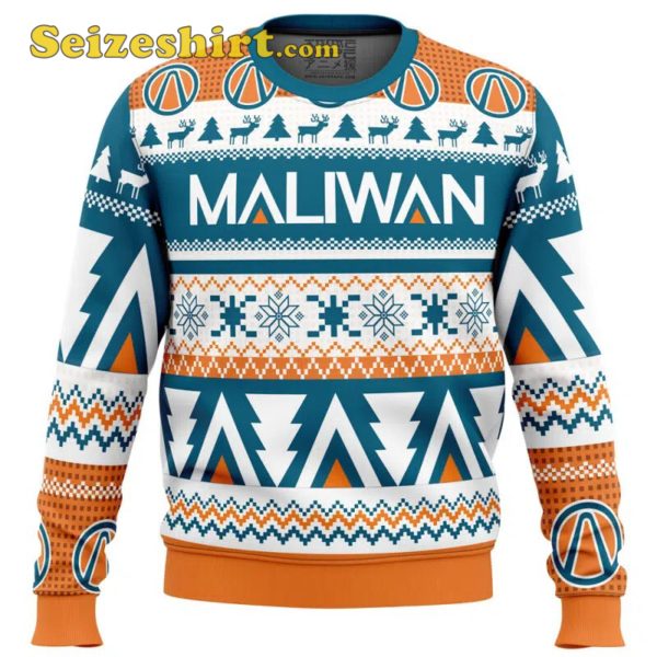 Maliwan Christmas Borderlands Boys Christmas Sweater