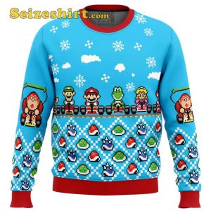 Mario Kart Boys Christmas Sweater