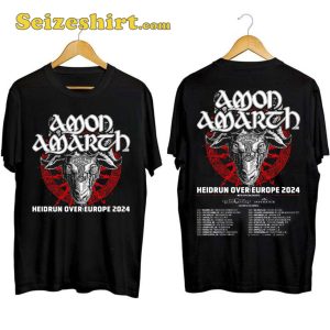 Merch Amon Amarth Band Shirt EU Tour 2024