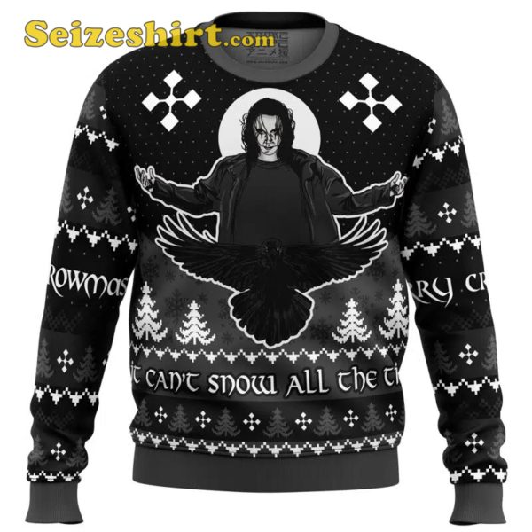 Merry Crowmas The Crow Boys Christmas Sweater