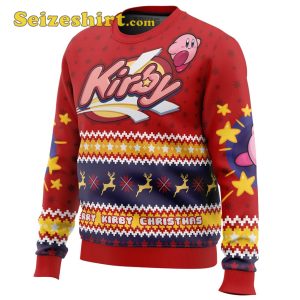 Merry Kirby Christmas Kirby Ugly Boys Christmas Sweater