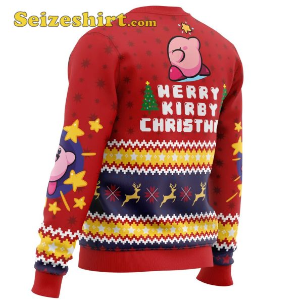 Merry Kirby Christmas Kirby Ugly Boys Christmas Sweater