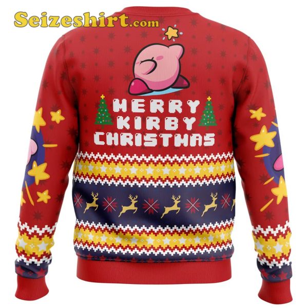 Merry Kirby Christmas Kirby Ugly Boys Christmas Sweater