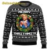 Mike Tyson Mens Ugly Christmas Sweater