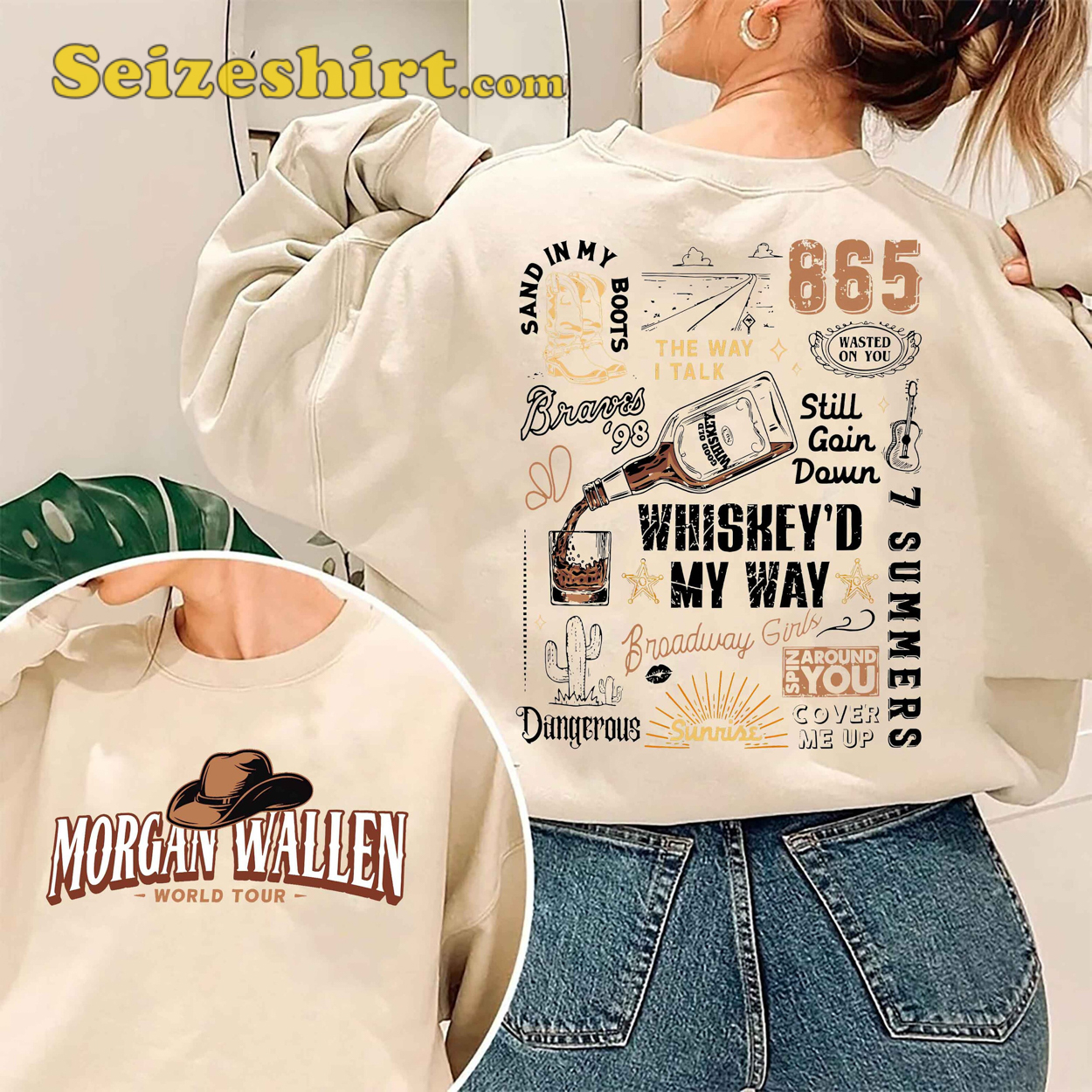 Morgan Wallen Western World Tour 2023 Trending T-shirt - Seizeshirt.com