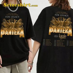 Pantera Lamb Of God Tour 2024 Shirt