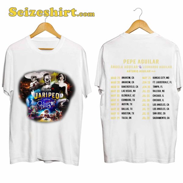 Pepe Aguilar Tour 2024 Jaripeo Hasta Los Huesos Shirt