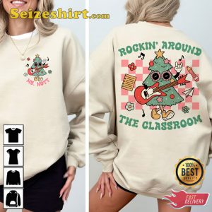 Rockin Around The Classroom, Teacher Christmas Sweater, New Teacher Gifts