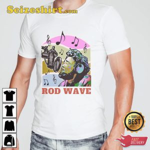 Rod Wave Retro Style Tshirt