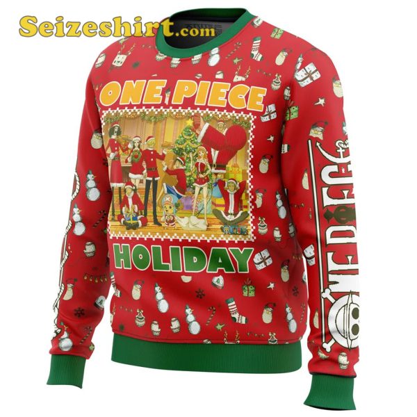 Seizeshirt Happy Holidays One Piece Ugly Christmas Sweaters