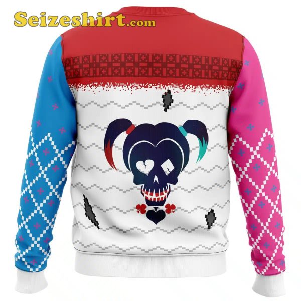 Seizeshirt Harley Quinn Suicide Squad Ugly Sweater For Gift