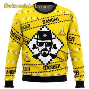Seizeshirt Heisenberg Breaking Bad Christmas Ugly Holiday Sweater