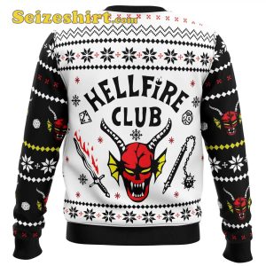 Seizeshirt HellFire Club Stranger Things Ugly Sweater